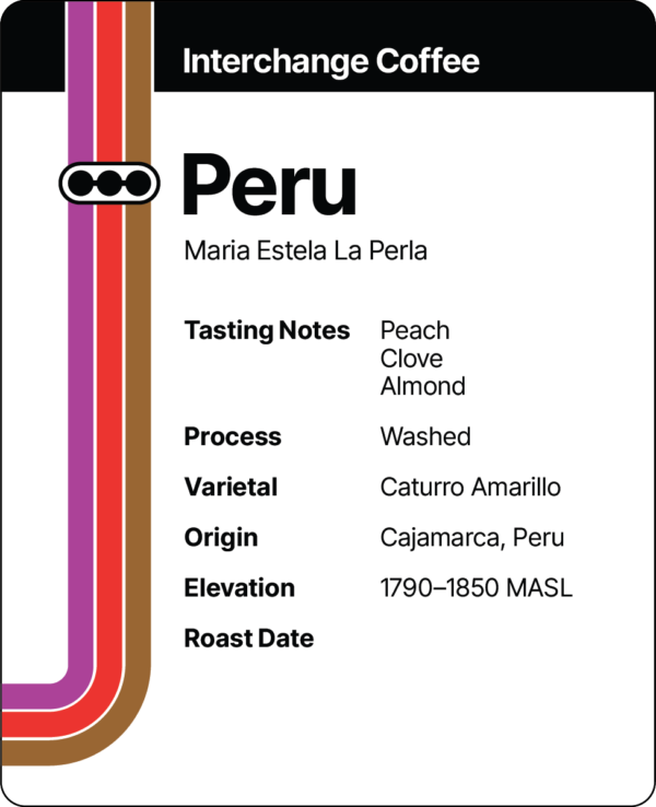 Peru Maria Estela La Perla (12 oz)